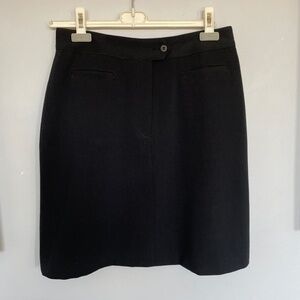 LIKE NEW -NEWMAN Skirt Wool Blend - EU 44 / US 12 - Made in France